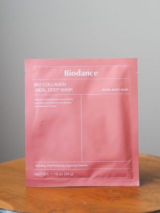 Ночная гидрогелевая маска с коллагеном для эластичности кожи Biodance Bio-Collagen Real Deep Mask, 1 шт
