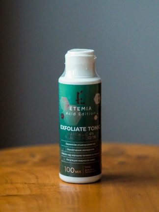 Мягкий отшелушивающий тонер с миндальной кислотой ETEMIA ACID EDITION MANDELIC 4% + LACTIC ACID 1%
