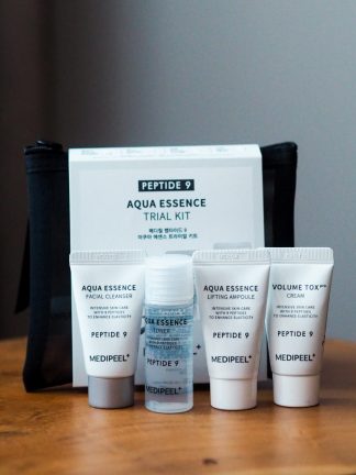Антиоксидантный набор миниатюр с эффектом лифтинга MEDIPEEL Peptide 9 Aqua Essence Trial Kit