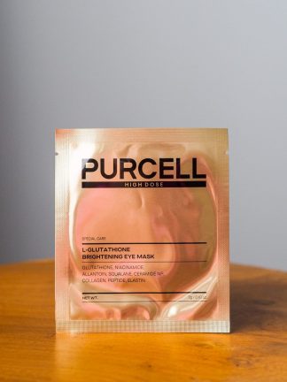 Осветляющие патчи с липосомальным глутатионом (1 пара), Purcell L-Glutathione Brightening Eye Mask