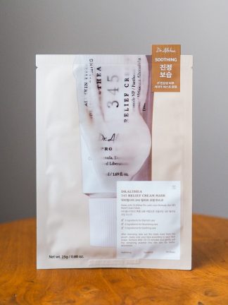 Успокаивающая тканевая крем-маска с ресвератролом и ПДРН Dr. Althea 345 Relief Cream Mask