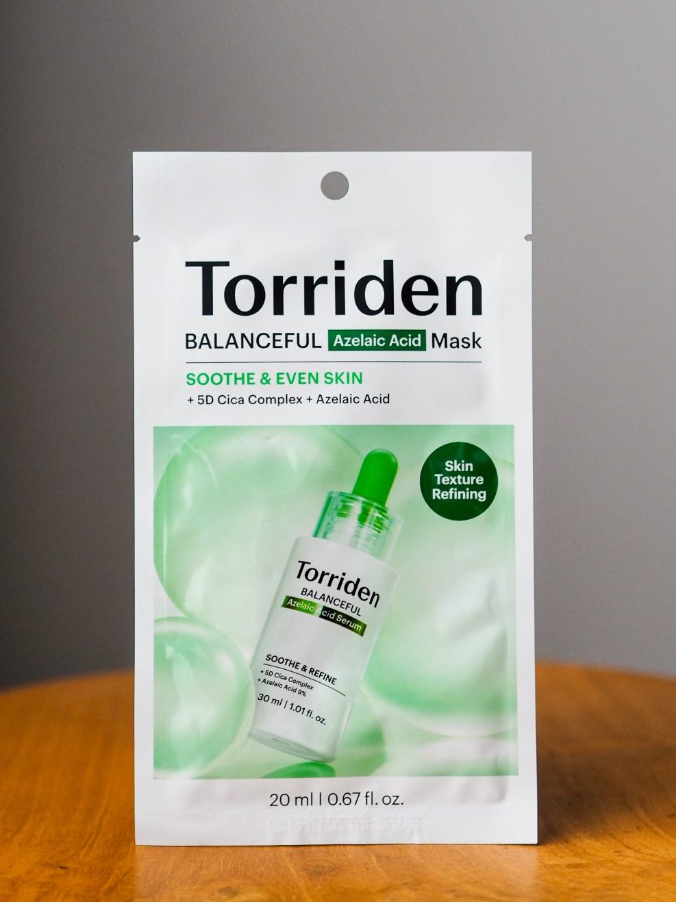 Тканевая маска с азелаиновой кислотой Torriden Balanceful Azelaic Acid Mask