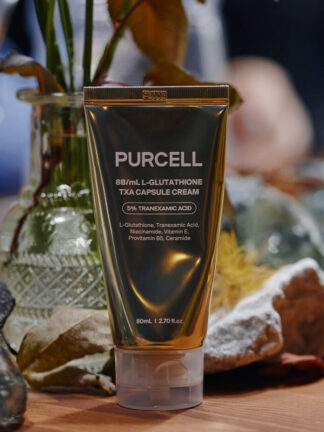 PURCELL 8B/mL L‑Glutathione TXA Capsule Cream — осветляющий капсульный крем с глутатионом и транексамовой кислотой